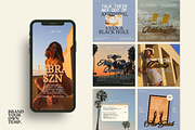 Astrology Canva Templates, a Social Media Template by BYOTstudios (Thumbnail 1 of 10)