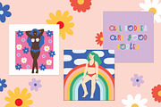 Women Body Positive Illustrations, a Healthcare Illustration by Katerina Osa (Thumbnail 5 of 13)