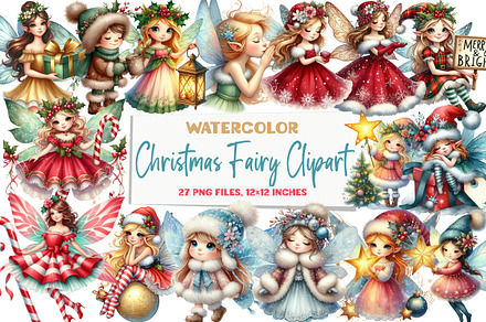 Christmas Fairy Clipart
