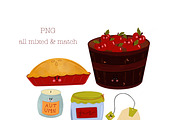 Big Fall Doodles Collection, a Decorative Illustration by Oleksandra Illustrates (Thumbnail 6 of 29)