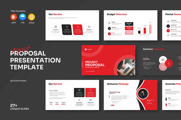 Project Proposal PowerPoint Template preview 8