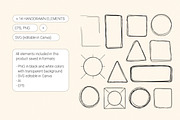 Abstract shapes and elements, an Object Graphic by LiiaLonn Studio (Thumbnail 5 of 6)