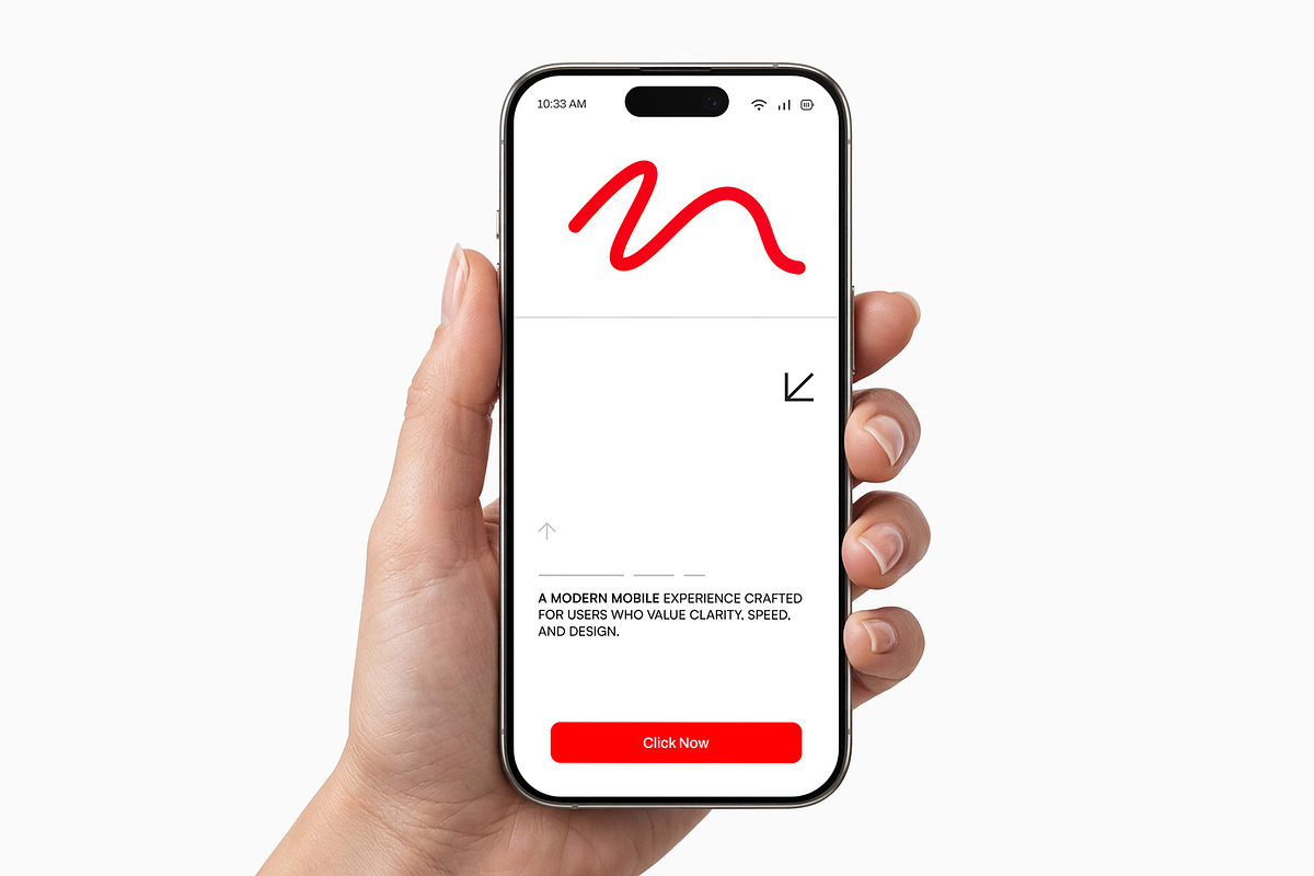 Smartphone in Hand Mockup Bundle, an Android Mockup by graphypix (Photo 10 of 14)
