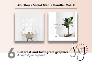 #GirlBoss Social Media Bundle, Vol 2