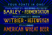 Dutch Courage Draught - Deco by hand, a Handwritten Font by Comicraft Fonts (Thumbnail 3 of 5)