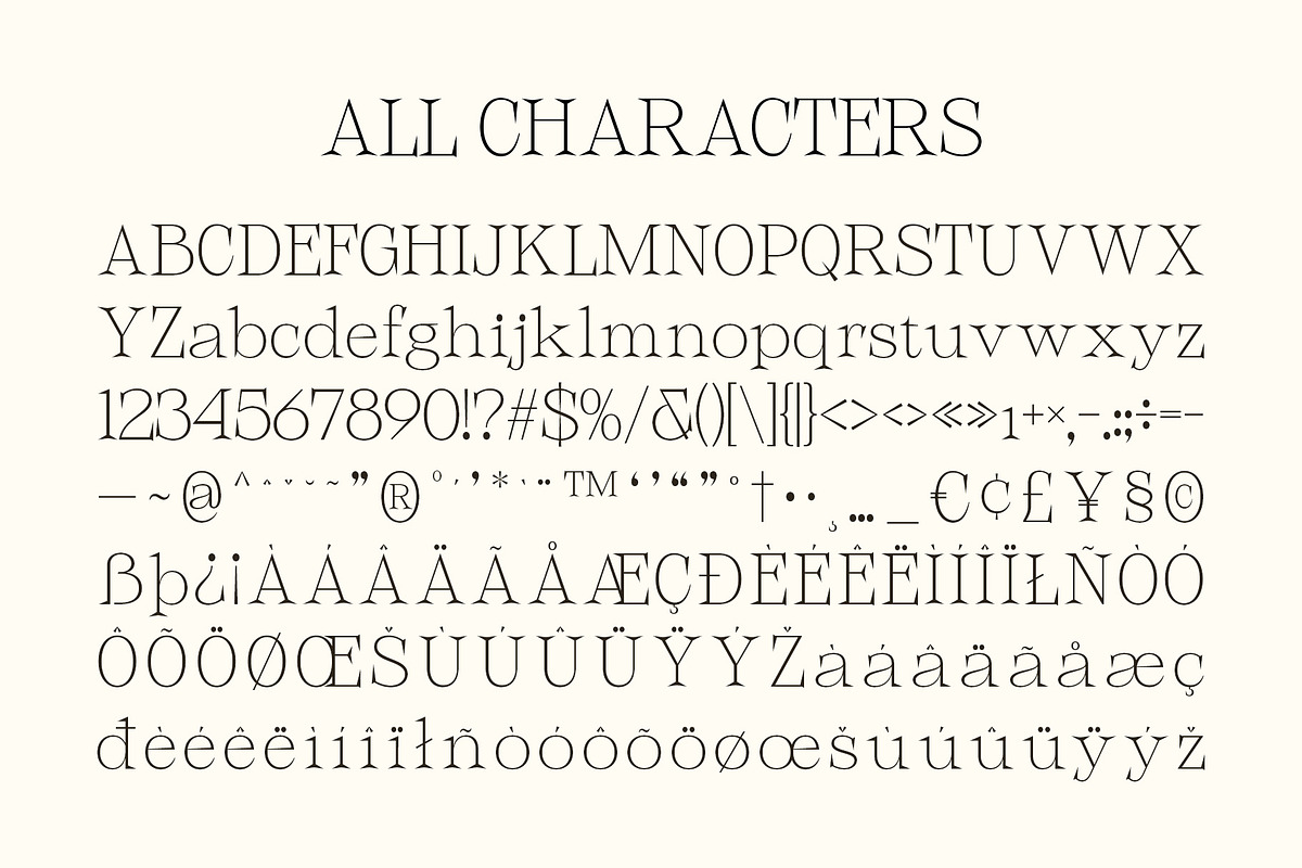 CS Victoria – Modern Font, a Serif Font by Craft Supply Co. (Photo 8 of 8)