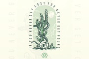 Wild West Abandoned Skull, a Seasonal Illustration by Krizvector Artwork Shop (Thumbnail 1 of 3)