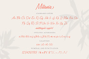 Millania || Modern Script Font, a Script Font by BrandSemut (Thumbnail 8 of 9)