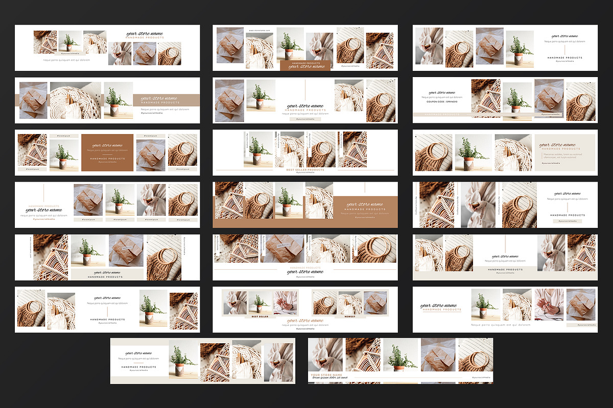 Canva ETSY Banner Template, a Templates & Theme by illycreative (Photo 9 of 9)
