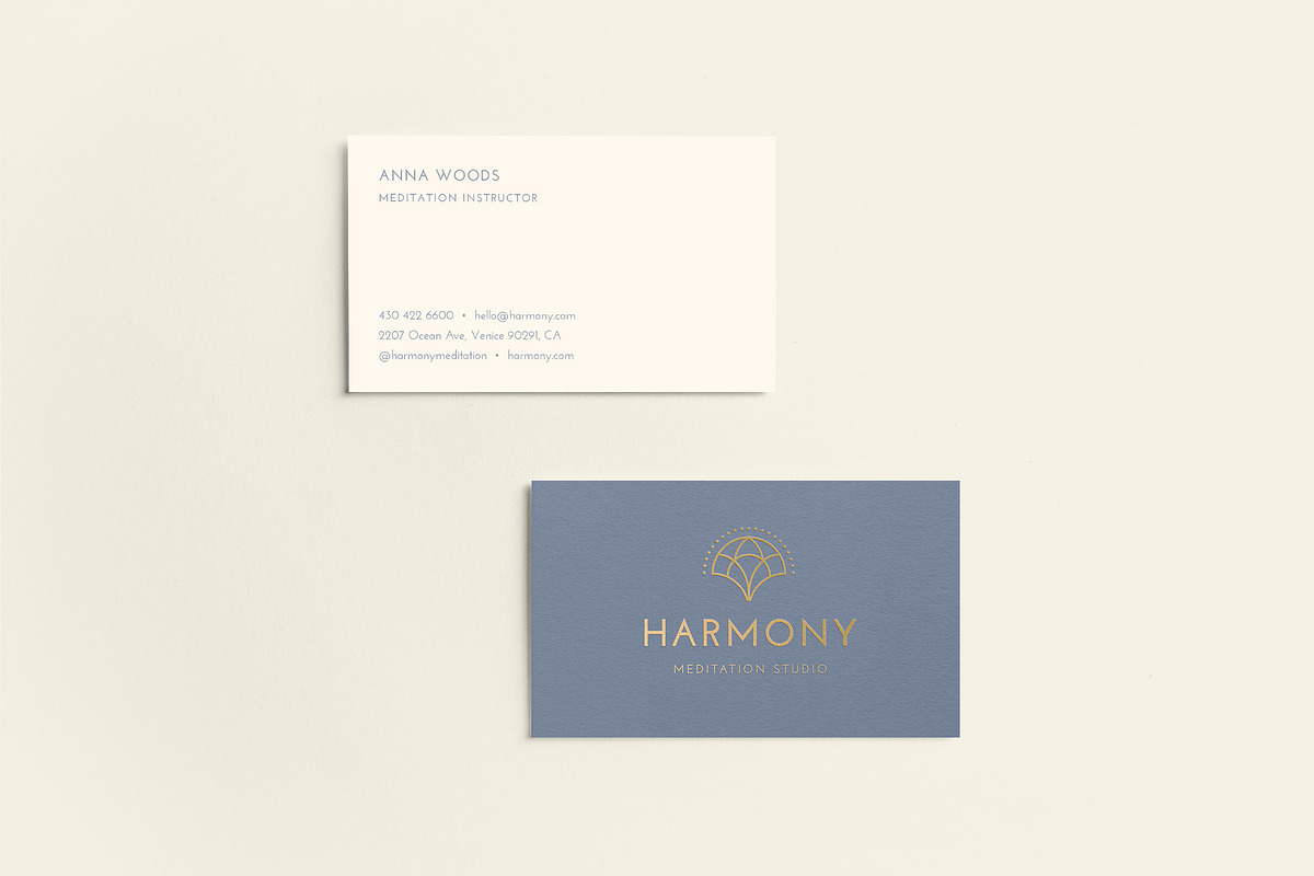 Modern Floral Yoga Pilates Logo, a Branding & Logo Template by GudBrand Studio (Photo 3 of 9)