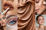 Makeup Stock Photos Bundle, a Beauty & Fashion Photo by Helospace (Thumbnail 2 of 10)
