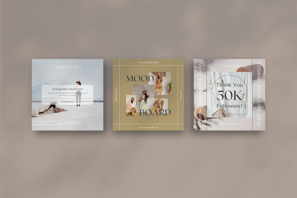 Viora - Canva Instagram Template, a Social Media Template by Inkofert (Photo 5 of 12)