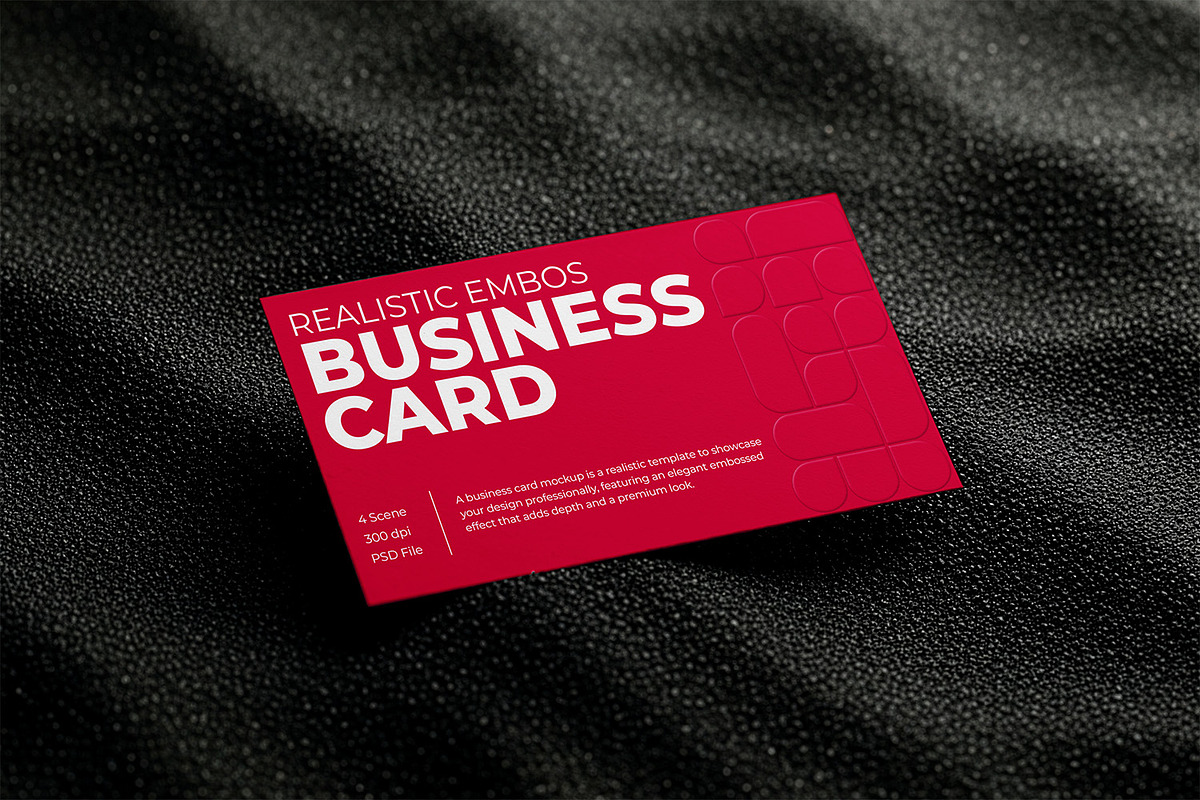 Business Card Mockup, a Product Mockup by Nathatype (Photo 2 of 9)