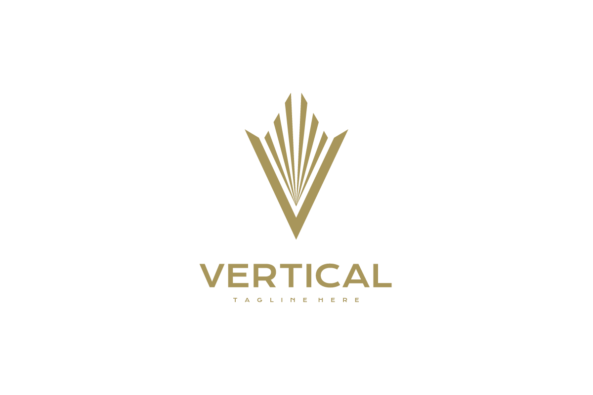 Vertical Luxury Letter V Logo Design, a Branding & Logo Template by yopie (Photo 2 of 4)