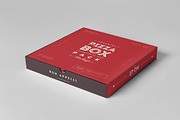 27 Pizza Box Mock-up, a Packaging Mockup by Yogurt86 (Thumbnail 3 of 7)