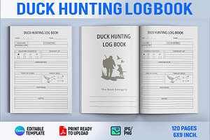 Duck Hunting Log Book