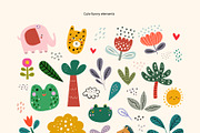 Cute baby animals collection, an Animal Illustration by MoleskoStudio (Thumbnail 3 of 33)