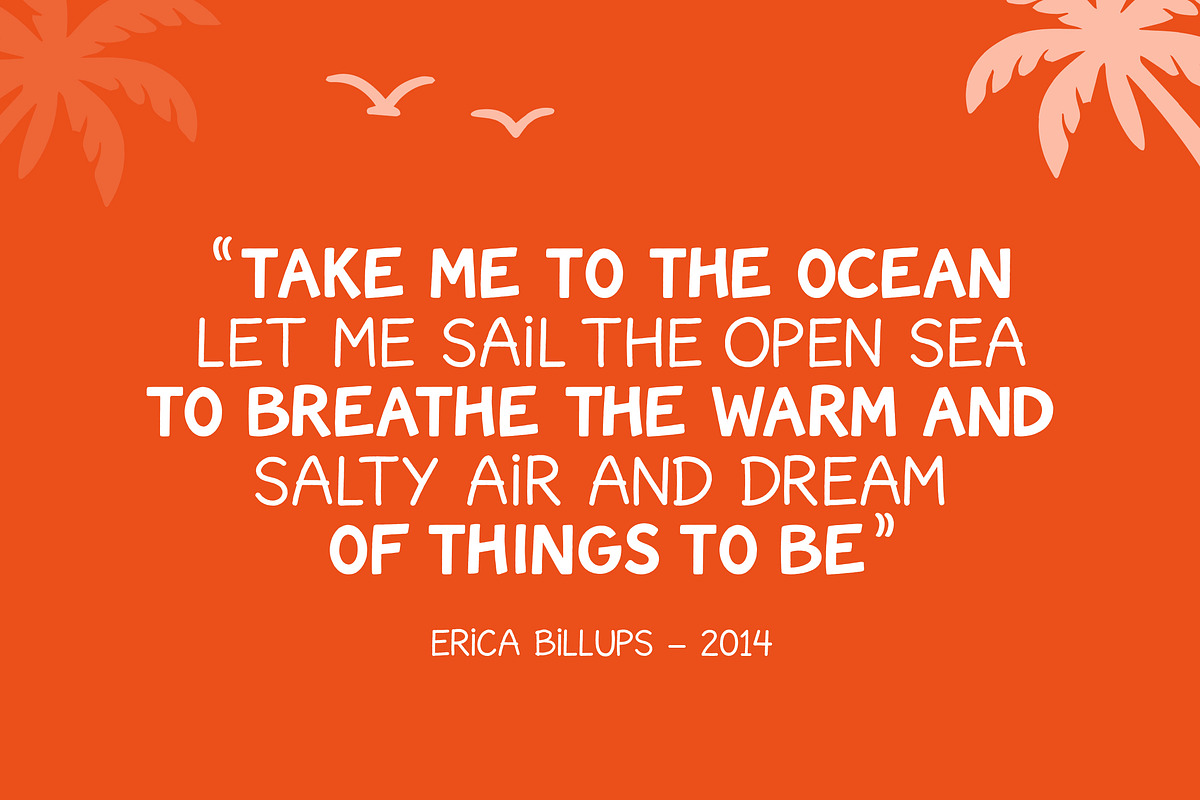 Saltwater Shorelines Font Duo, a Sans Serif Font by Salt & Pepper Designs (Photo 2 of 9)