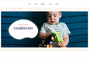 Kids Toys Store WooCommerce WP Theme, a WordPress Template by UInstrument (Thumbnail 8 of 8)