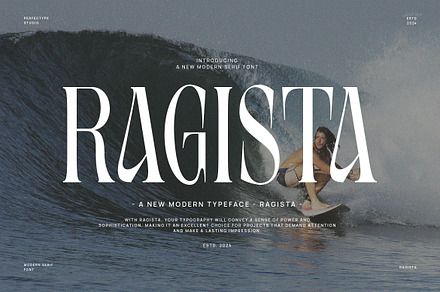 Ragista Elegant Serif Font, a Serif Font by Perfectype