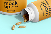 Supplement Bottle Mockup Bundle, a Packaging Mockup by pixelmock (Thumbnail 30 of 35)