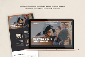 Squarespace Template: Studio89