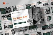 Non-Profit & Charity Powerpoint, a Presentation Template by fluffstudio (Thumbnail 1 of 4)