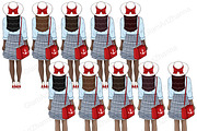 Nautical Clipart, a Person Illustration by GlamArtZhanna (Thumbnail 7 of 7)