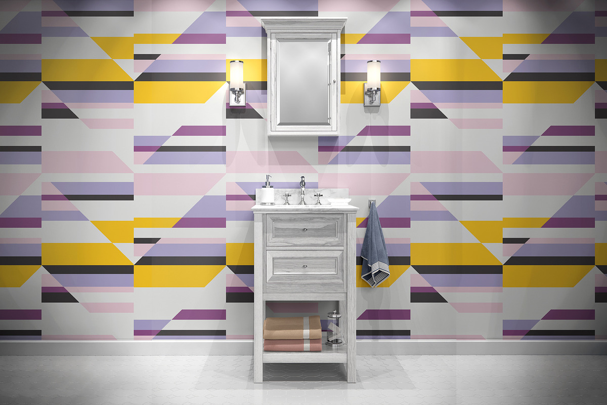 Colorful Geometric Seamless Pattern, a Pattern Graphic by StudioGlouna (Photo 5 of 9)