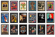 Vintage Concert Poster, Retro Poster, a Wallpaper Photo by Chipshpow Graphics (Thumbnail 8 of 9)