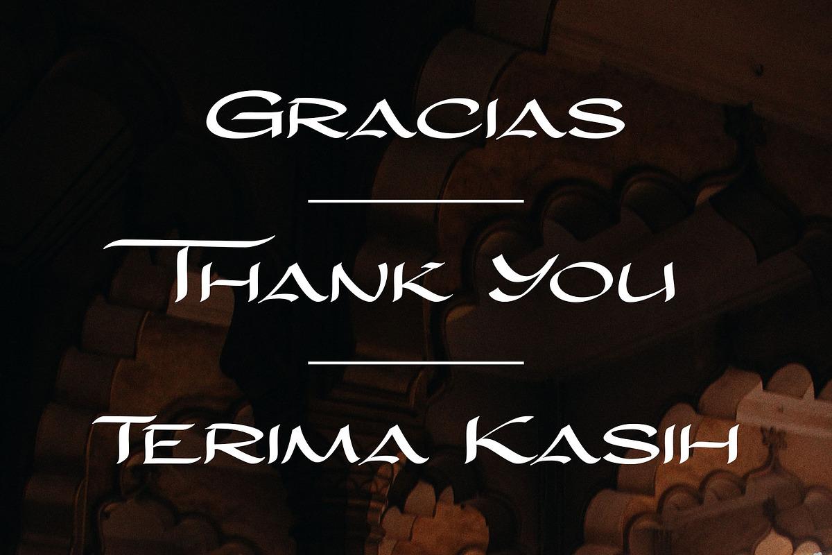 Javar - Display Font, a Blackletter Font by Arterfak Project (Photo 11 of 11)