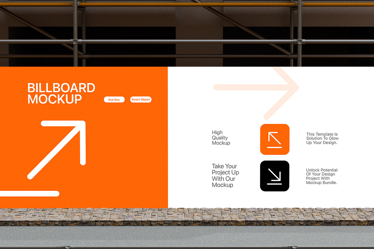 Construction Site Billboard Mockup, a Product Mockup by orenjidesign (Photo 6 of 8)