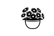 Charming flower basket wall art, an Illustration by Amazin_art (Thumbnail 27 of 32)