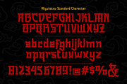 Miyukatsu - Oriental Japanese Font, a Font by TypeClassHeroes (Thumbnail 3 of 15)