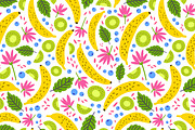 Summer cards, seamless patterns, a Decorative Illustration by Good Studio (Thumbnail 11 of 19)
