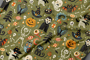 Happy Halloween, a Pattern Graphic by PenguinHouse (Thumbnail 7 of 7)