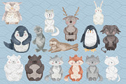 Arctic Animals - Cute Watercolor, an Illustration by Amarawolf's Art (Thumbnail 8 of 8)