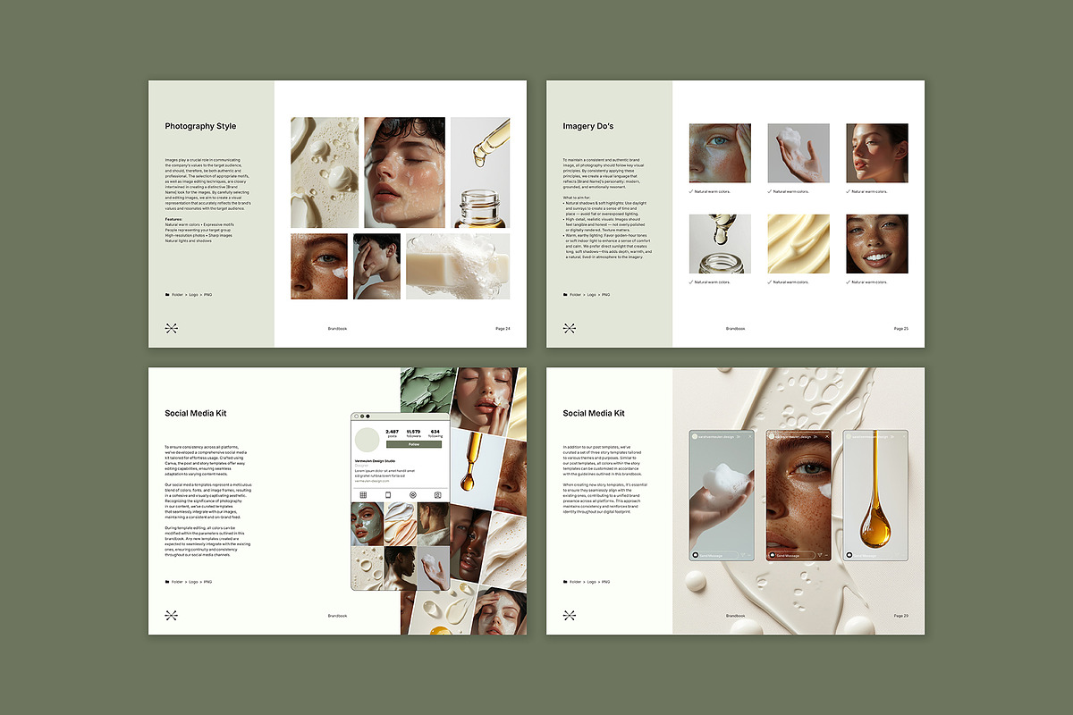 Brand Style Guide | Minimalistic, a Branding & Logo Template by Vermeulen Design Studio (Photo 6 of 7)