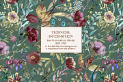 Essence. Floral pattern, a Pattern Graphic by emeraldthue (Thumbnail 5 of 6)