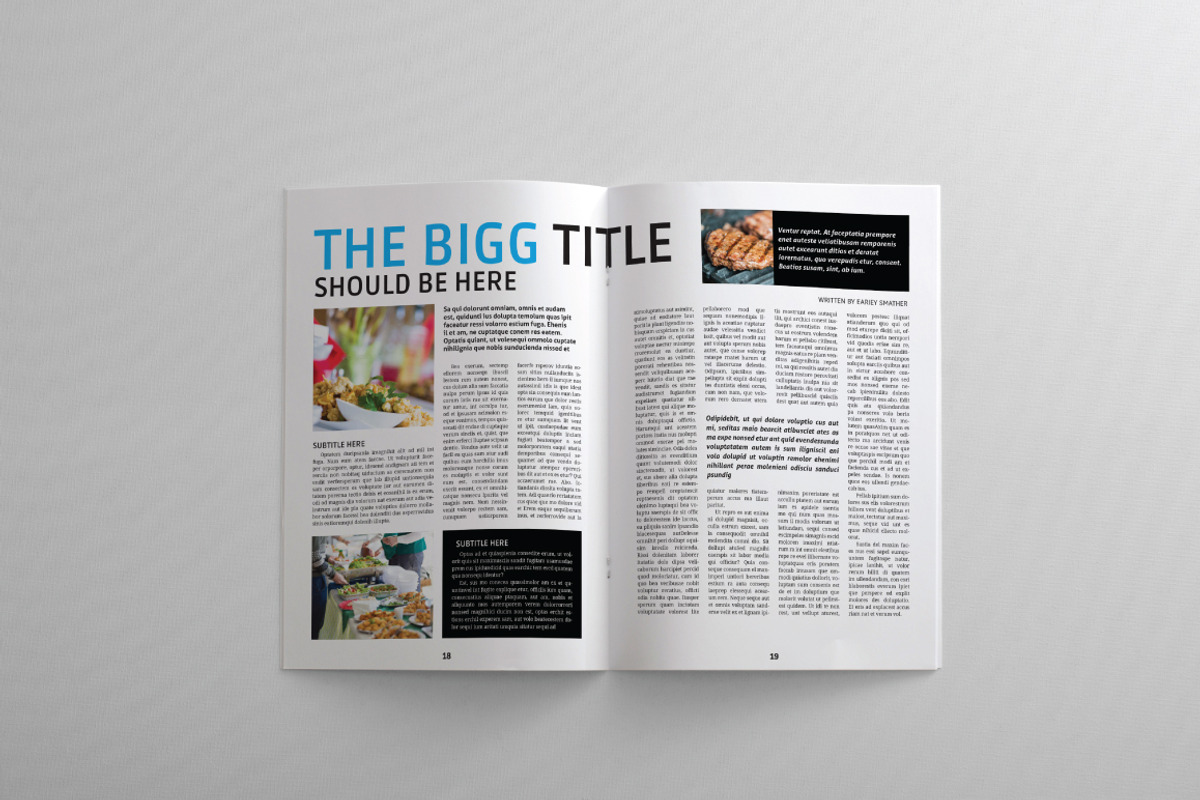 Multi-purpose Magazine Template, a Magazine Template by GreenDesign (Photo 5 of 5)