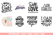 Boho Affirmations quotes SVG Bundle, an Illustration by ZoomkSVG (Thumbnail 4 of 6)