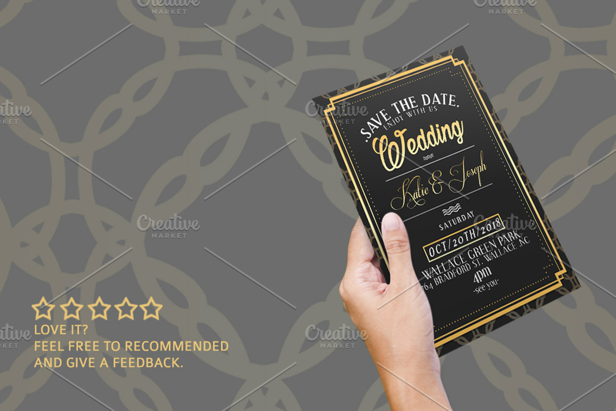 The Wedding Invitation, an Invitation Template by Tiaga (Photo 4 of 4)
