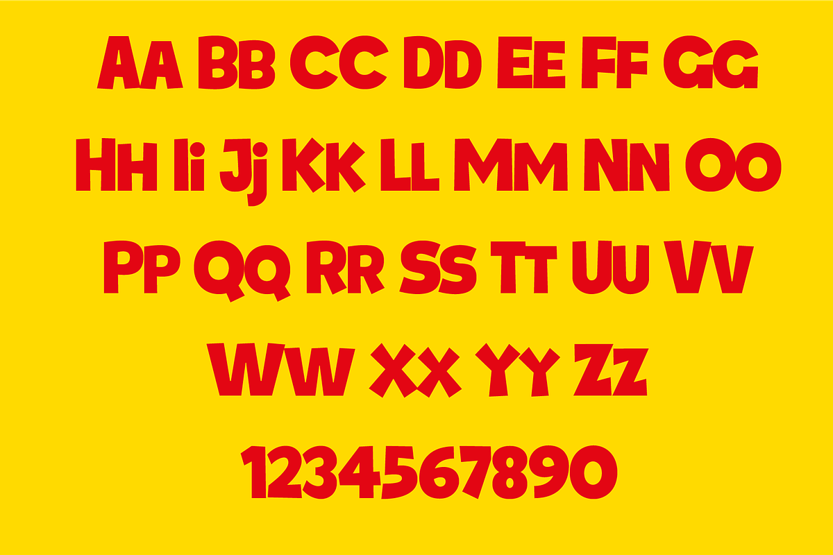Bask - Comical Font, a Font by PeanutButter Type (Photo 3 of 5)