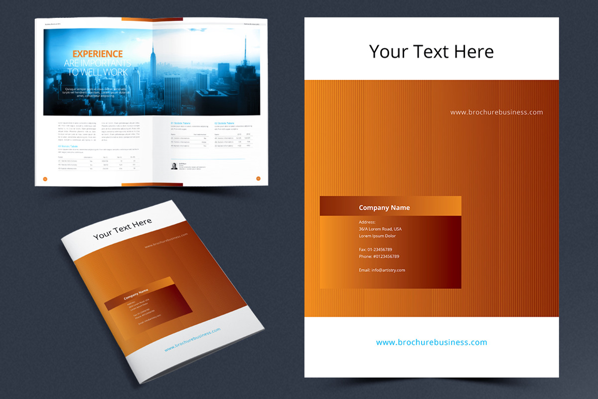 Corporate Brochure, a Brochure Template by artico (Photo 4 of 4)