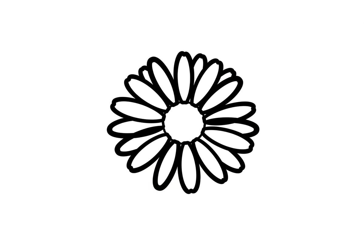 Daisy Flower Line Art Vector Bundle0, an Illustration by jahid234 (Photo 47 of 51)