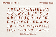 Timeline - Beauty Italic Serif Font, a Serif Font by Say Studio (Thumbnail 9 of 10)