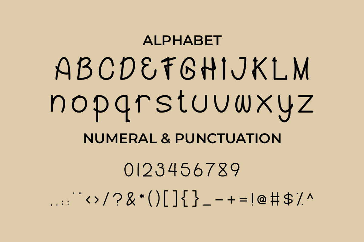 Font Bundle Modern Display, a Sans Serif Font by MaikoHatta (Photo 9 of 12)
