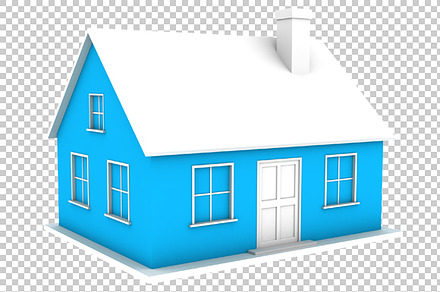 House - 3D Render PNG preview 2
