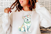 Whimsical Easter Dogs Clipart, an Illustration by SinaCreation (Thumbnail 10 of 11)