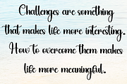 Calligraphy, a Handwritten Font by FreshTypeINK (Thumbnail 7 of 8)